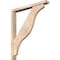 Ekena Millwork Funston Block Smooth Bracket w/ Offset Brace, Douglas Fir, 3 1/2"W x 28"D x 32"H BKT0402X28X32FST05SDF - alternate 1